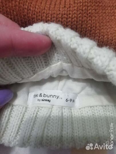 Шапки для мальчиков 6-12 мес