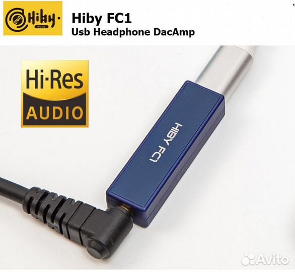 Hiby FC1. Hi-Res мобильный цап для наушников