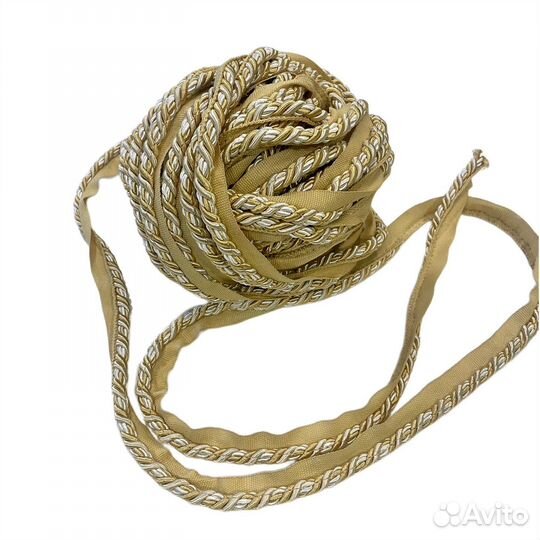 Шнур плетенный с тесьмой