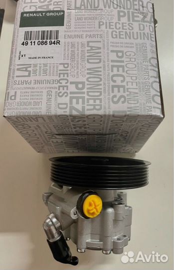 Насос гур renault logan 1