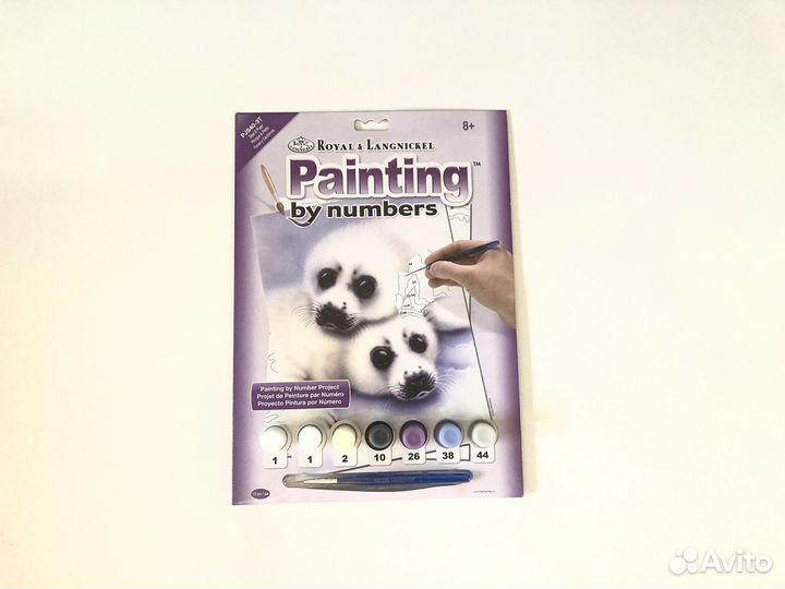 Раскраска по номерам Royal&Langnickel тюлени