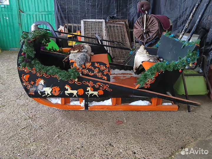 Сани для лошади