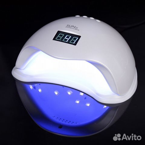 SUN5, UV/LED Лампа с дисплеем 48W