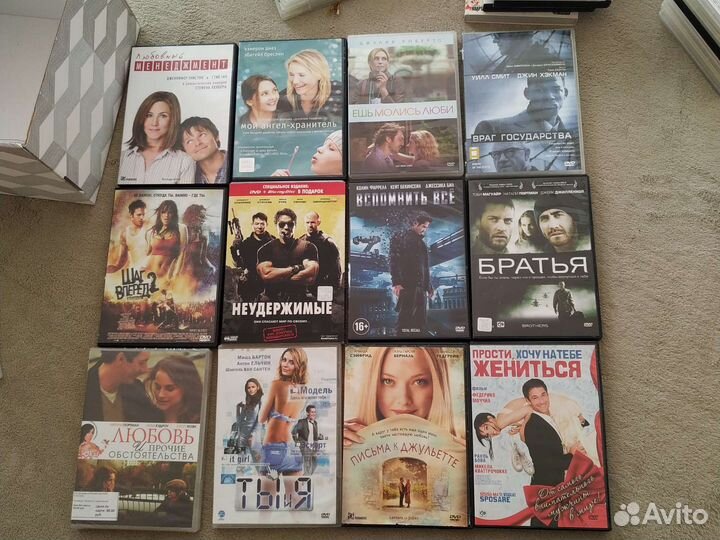 Зарубежные фильмы на DVD дисках