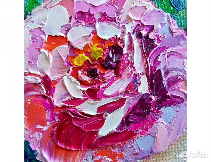 Картина с цветами 