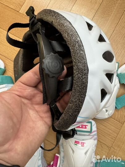 Детский шлем и защита для роликов