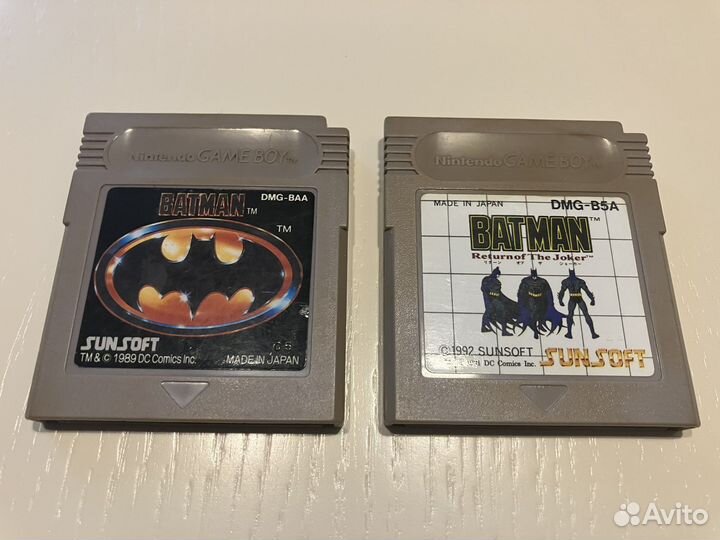 Batman Game Boy Advance Pack: приставка + 3 игры