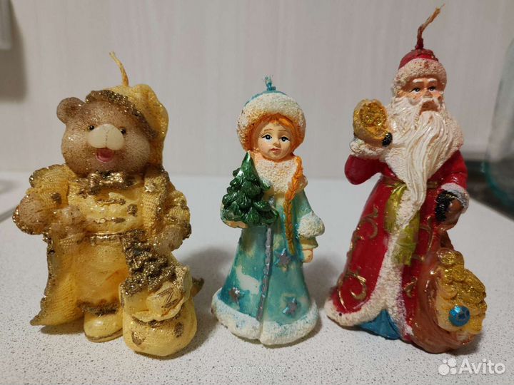 Свечи новогодние СССР