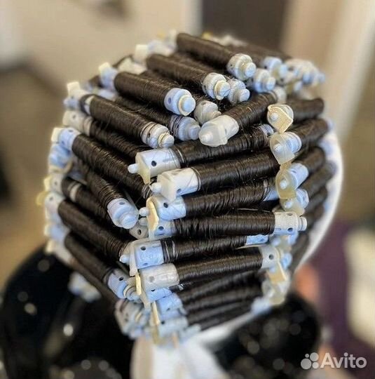 Химическая/биозавивка волос, флиссинг