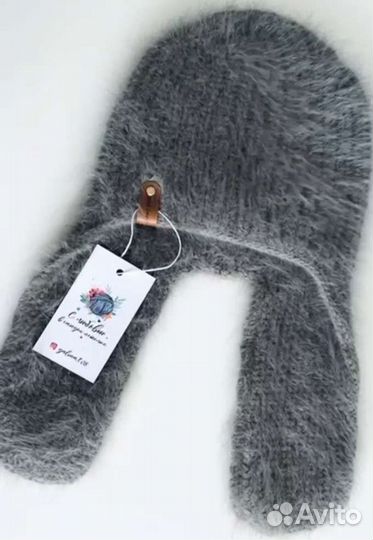 Шапка с ушками