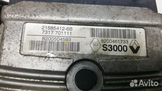 Блок управления двигателем renault clio 3 (90Z08PF