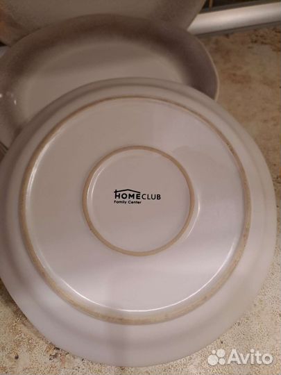 Набор 5 тарелок 21см.и блюдо 28 см