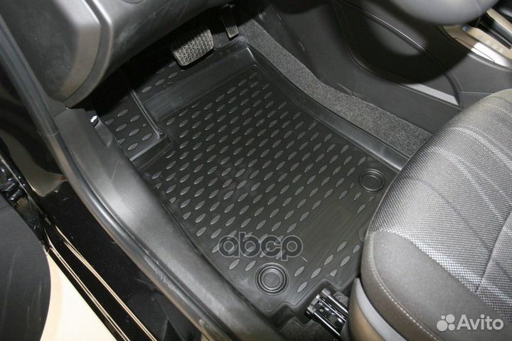 Коврики в салон chevrolet Aveo, 2012, 4 шт