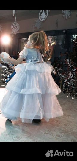 Пышное праздничное платье для девочки (прокат)
