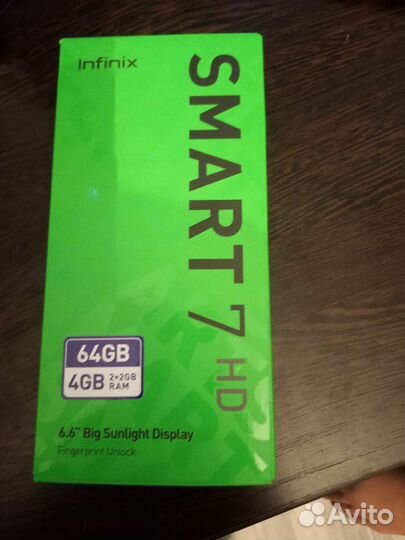 Infinix Smart 7 HD, 2/64 ГБ