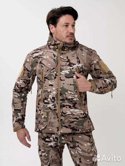 Тактическая куртка softshell