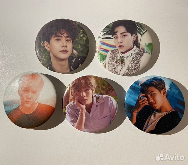 Значки BTS/EXO