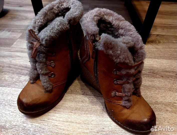 Ботинки натуральная кожа