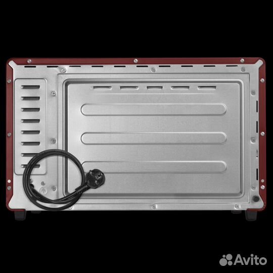 Мини-печь Maunfeld, красная