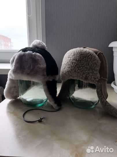 Шапка детская зимняя на мальчика 2-3 года