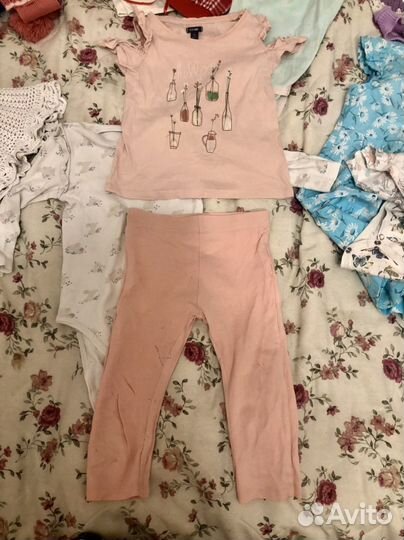 Пакет красивых вещей на девочку 2-3 года
