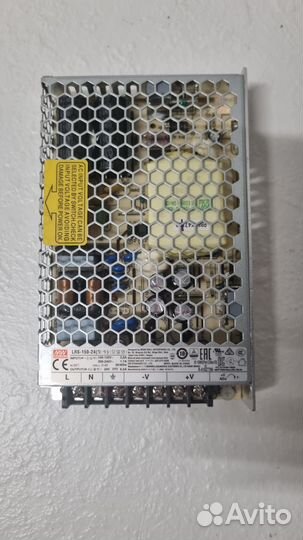 Блок питания LRS-150-24, 24В,6.5А,156Вт