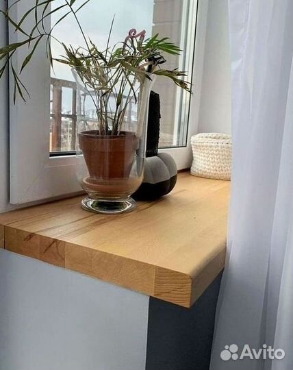 Подоконник из дуба