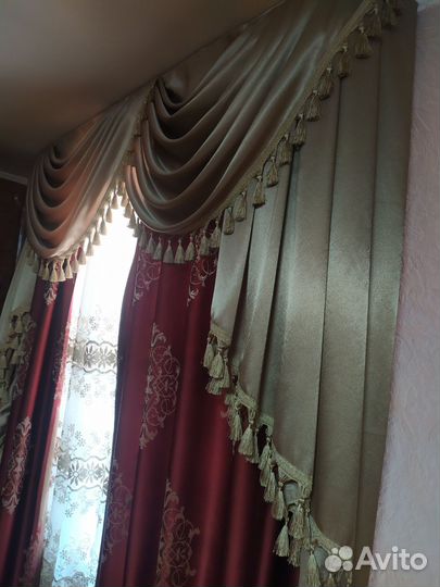 Шторы с ламбрекеном