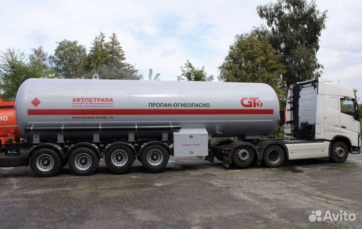 Полуприцеп газовоз GT7 ППЦТ-50, 2023