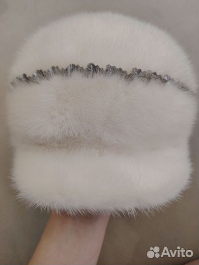 Шапка зимняя меховая женская норка