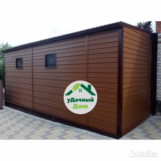 Каркасное строение 36м²