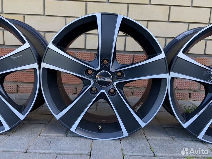 Литые диски r16 5x114.3 Tech Line