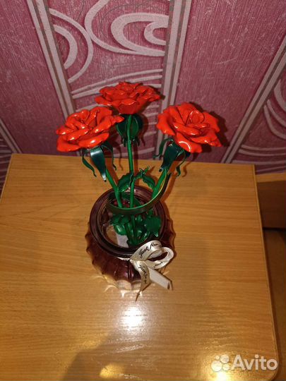 Букет кованых цветов