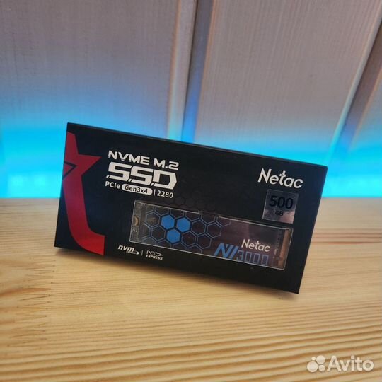 SSD Netac m2 nvme 500GB