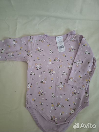 Боди для девочки 80