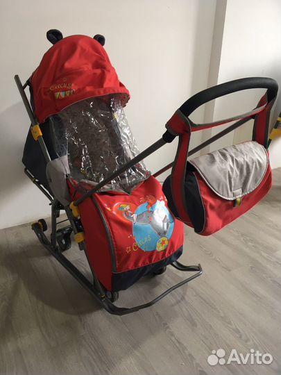 Коляска санки Nika kids