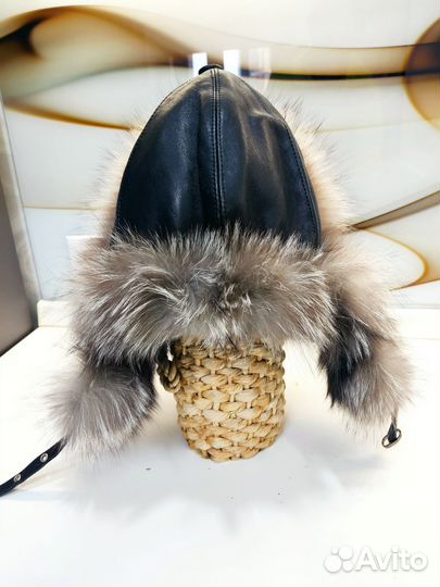Шапка ушанка женская меховая