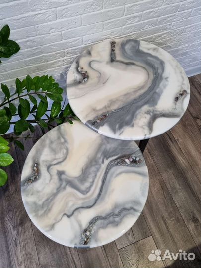 Журнальные столики из эпоксидной смолы