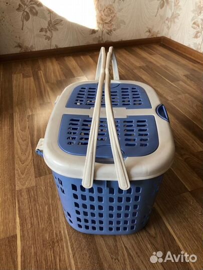 Корзина с ручкой для перевозки животных