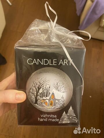 Новогодний шар, ручная работа, на елку