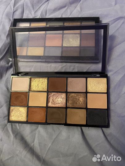 Палетки теней revolution reloaded