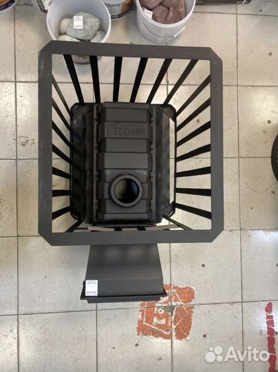 Чугунная печь для бани Паровар 24(404)