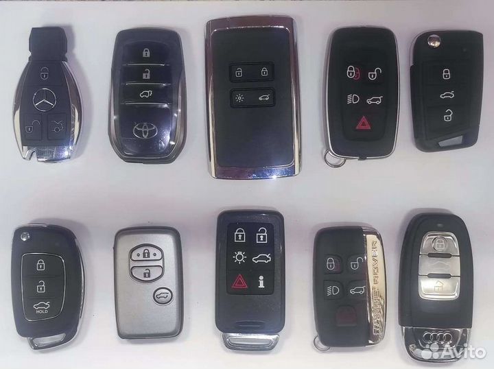 Изготовление автомобильных ключей с чипом выезд