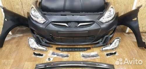 Hyundai Solaris 2011 ноускат в любой цвет кузова