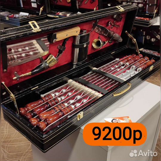 Шашлычный набор, шампуры, набор шампуров в Омске