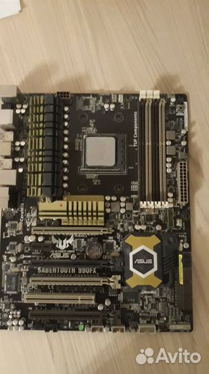 Материнская плата Asus Sabertooth 990fx rev 1.01
