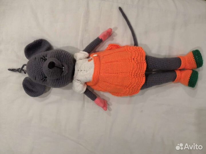 Мышка вязаная