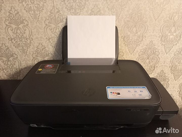 Цветной струйный принтер hp ink Tank 115