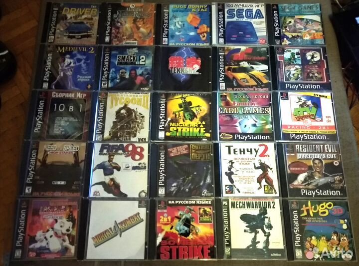 Игры PS1, PS2, Sega