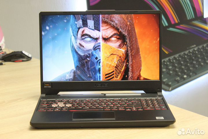 Мощный ноутбук asus Core i5 10300H/GTX 1650